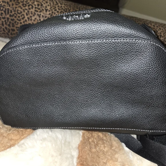 Coach Black and Gray Men's Backpack - Picture 7 of 9